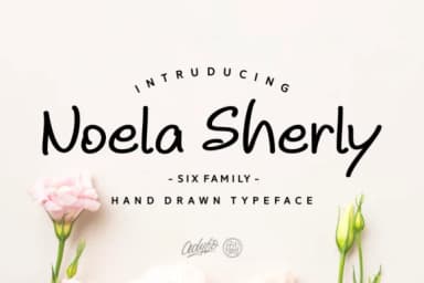 Noela Sherly Font by Adyfo (7NTypes) — Script Handwritten Font — thumbnail 1