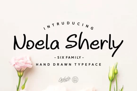 Noela Sherly Font by Adyfo (7NTypes) — Script Handwritten Font