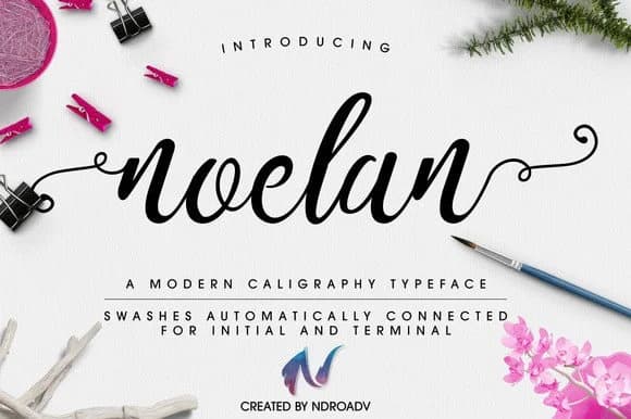 Noelan Font by ndroadvertising — Script Handwritten Font — preview 1