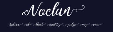 Noelan by Hindra Permana — Script Handwritten Font — thumbnail 2