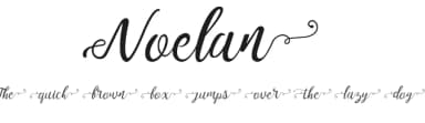 Noelan by Hindra Permana — Script Handwritten Font — thumbnail 1