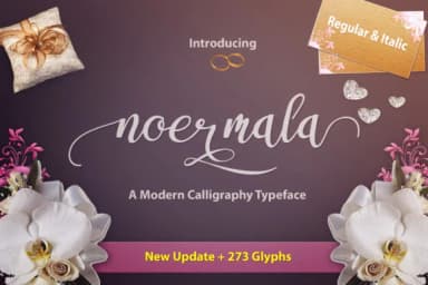 Noermala Font by Creative Fabrica Fonts — Script Handwritten Font — thumbnail 1