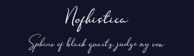 Nofhistica by Indriyanti — Script Handwritten Font — thumbnail 2