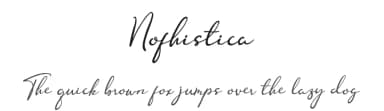 Nofhistica by Indriyanti — Script Handwritten Font — thumbnail 1