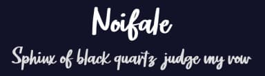 Noifale by Vunira Design — Script Handwritten Font — thumbnail 2