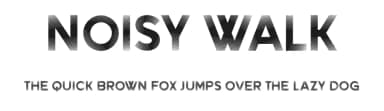Noisy Walk by Vladimir Nikolic — Sans Serif Font — thumbnail 1