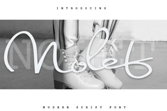 Nolet Font by Katie Holland — Script Handwritten Font