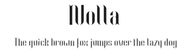 Nolla by Benoît Sjöholm — Sans Serif Font — thumbnail 1