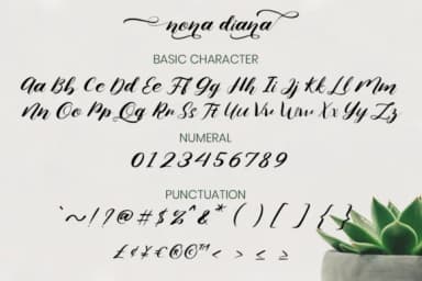 Nona Diana Font by attypestudio — Script Handwritten Font — thumbnail 7