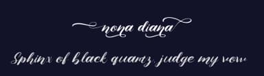 Nona Diana by Attype Studio — Script Handwritten Font — thumbnail 2