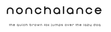 Nonchalance by Colorbean — Sans Serif Font — thumbnail 1