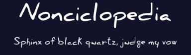 Nonciclopedia by Sabaku — Script Handwritten Font — thumbnail 2