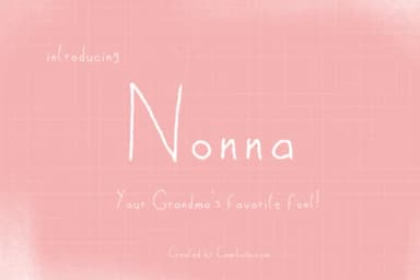 Nonna Font by Inkclouddesign — Script Handwritten Font — thumbnail 1