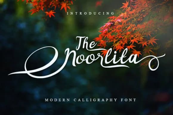 Noorlita Font by MJB Letters — Script Handwritten Font