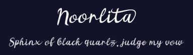 Noorlita by MJB Letters — Script Handwritten Font — thumbnail 2