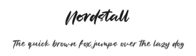 Nordstall by Maulana Creative — Script Handwritten Font — thumbnail 1