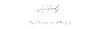 Norlandy by Maulana Creative — Script Handwritten Font — thumbnail 1