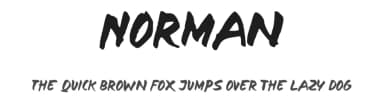 Norman by Graphicfresh — Script Handwritten Font — thumbnail 1