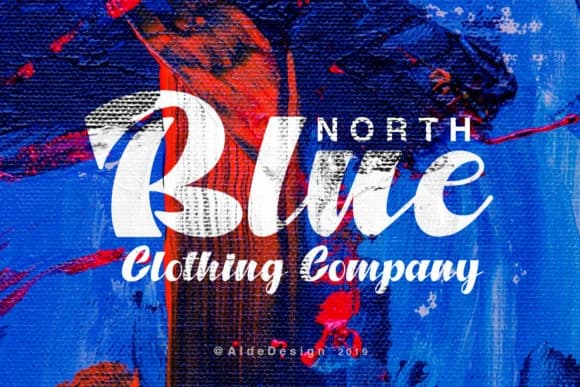 North Blue Font by aldedesign — Script Handwritten Font