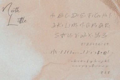 North Little Font by Arendxstudio — Script Handwritten Font — thumbnail 9