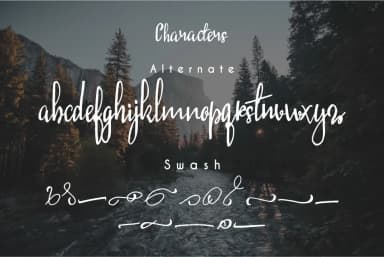 North Valley Font by beautysophia — Script Handwritten Font — thumbnail 3