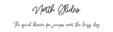 North Glides by Maulana Creative — Script Handwritten Font — thumbnail 1