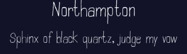 Northampton by JLH Fonts — Script Handwritten Font — thumbnail 2