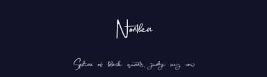 Northen by Mariyana — Script Handwritten Font — thumbnail 2