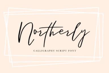 Northerly Font by affinitygrove — Script Handwritten Font — thumbnail 1