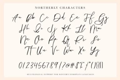 Northerly Font by affinitygrove — Script Handwritten Font — thumbnail 3