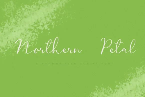 Northern Petal Font by Primafox Design — Script Handwritten Font