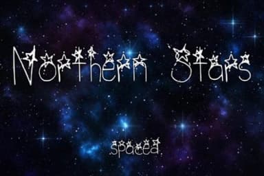 Northern Stars Spaced Font by AICanvas — Script Handwritten Font — thumbnail 1