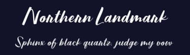 Northern Landmark by Brittney Murphy Design — Script Handwritten Font — thumbnail 2
