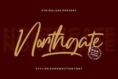 Northgate Font by StringLabs — Script Handwritten Font — thumbnail 1