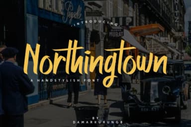 Northingtown Font by Damarletter — Script Handwritten Font — thumbnail 1