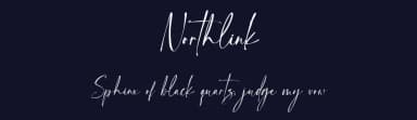 Northlink by Figstype — Script Handwritten Font — thumbnail 2