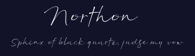 Northon by Regalëy_21 — Script Handwritten Font — thumbnail 2