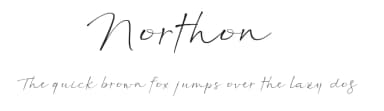 Northon by Regalëy_21 — Script Handwritten Font — thumbnail 1