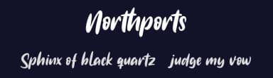 Northports by Maulana Creative — Script Handwritten Font — thumbnail 2