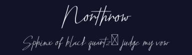 Northrow by RantautypeStudio — Script Handwritten Font — thumbnail 2