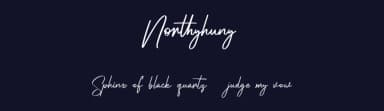 Northyhuny by Maulana Creative — Script Handwritten Font — thumbnail 2