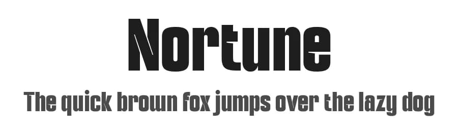 Nortune by Ardyana Types — Sans Serif Font