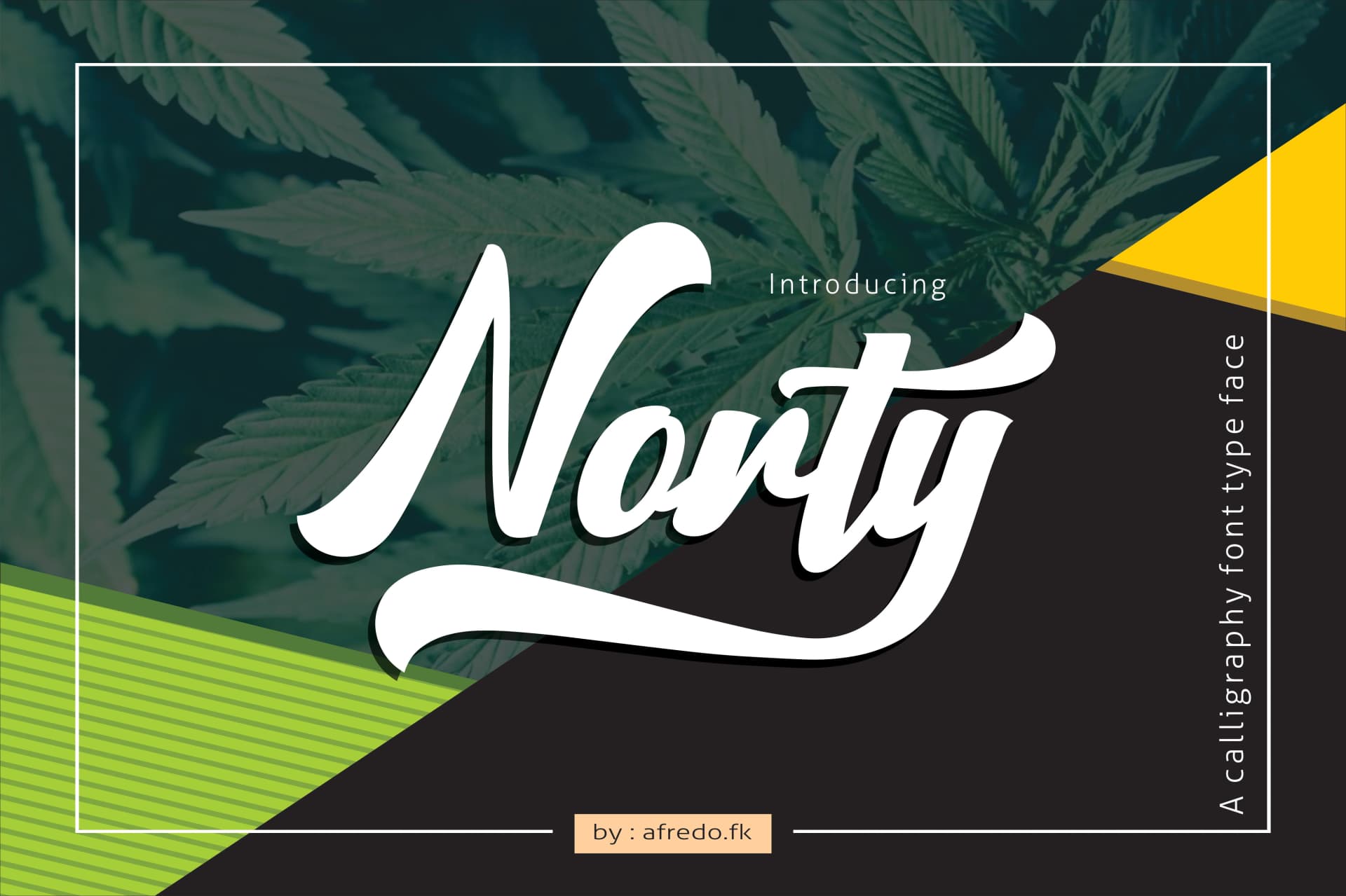 Norty Font by afredo.fk — Script Handwritten Font — preview 1