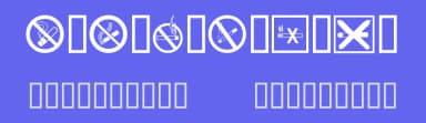 No Smoking — Dingbats Font — thumbnail 3