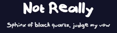 Not Really by Davy Meykens — Script Handwritten Font — thumbnail 2