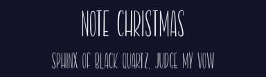 Note Christmas by Goodrichees — Script Handwritten Font — thumbnail 2