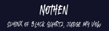 Nothen by Typetemp Studio — Script Handwritten Font — thumbnail 2