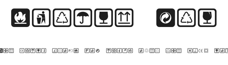 Notice Std by Denis Serikov — Dingbats Font