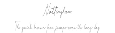 Nottingham by Lekker Studio — Script Handwritten Font — thumbnail 1