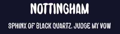 Nottingham by Mocha Frappuccino — Script Handwritten Font — thumbnail 2